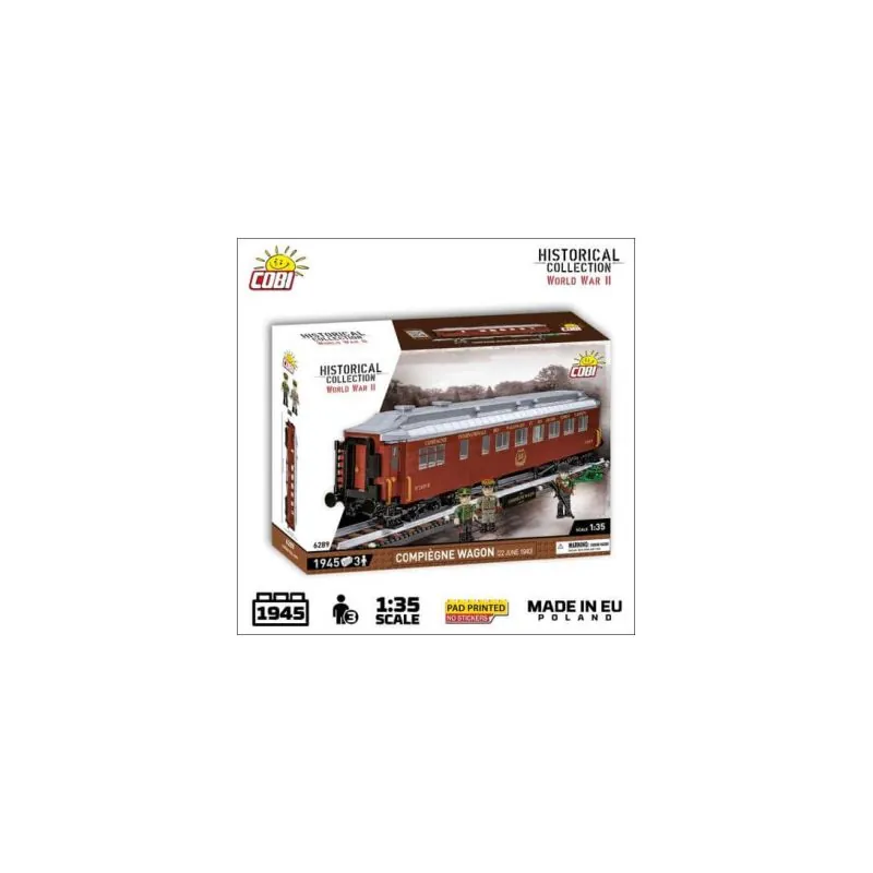 2030 PCS TRAINS /6289/ COMPIEGNE WAGON 1940 2030 PCS TRAINS /6289/ COMPIEGNE WAGON 1940