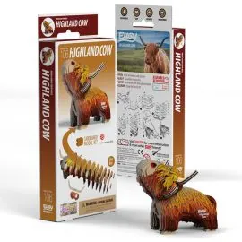 Maqueta EUGY 3D - Cow From Hautes Landes