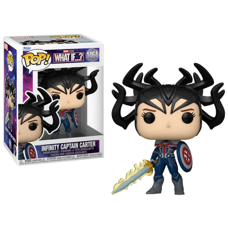 Figura Pop MARVEL WHAT IF S2 - POP N° 1464 - Infinity Captain Carter