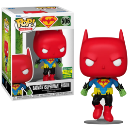 Figura Pop DC - POP No. 506 - Batman / Superman Fusion "Summer Convention"