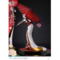Original Illustration by Fuzichoco PVC statuette 1/7 Prisma Wing Scarlet Umbrella And Peony 28 cm