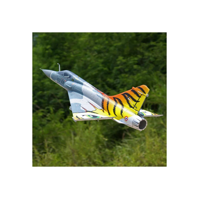 Radiocontrol: Control remoto MIRAGE 2000C Tiger Meet 80mm EDF Radio Controlled Electric Airplane