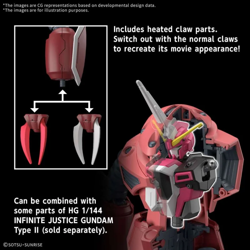 Gundam Gunpla HG 1/144 260 Z'Gok Seed Freedom V