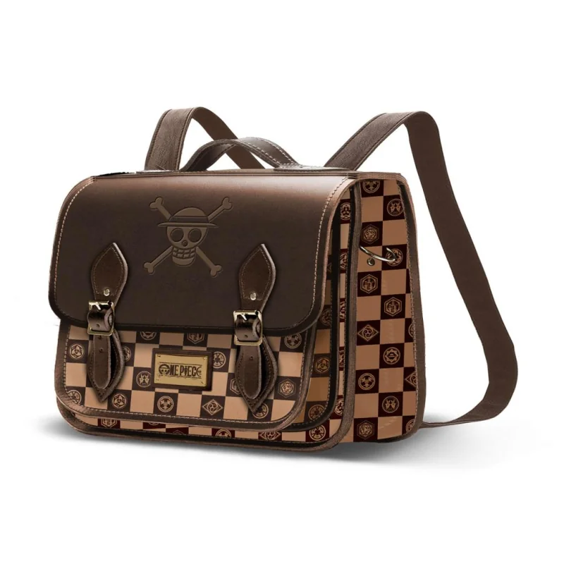 ONE PIECE - Checkerboard - Convertible School Backpack '27x20x11cm' ONE PIECE - Checkerboard - Convertible School Backpack '27x20x11cm'