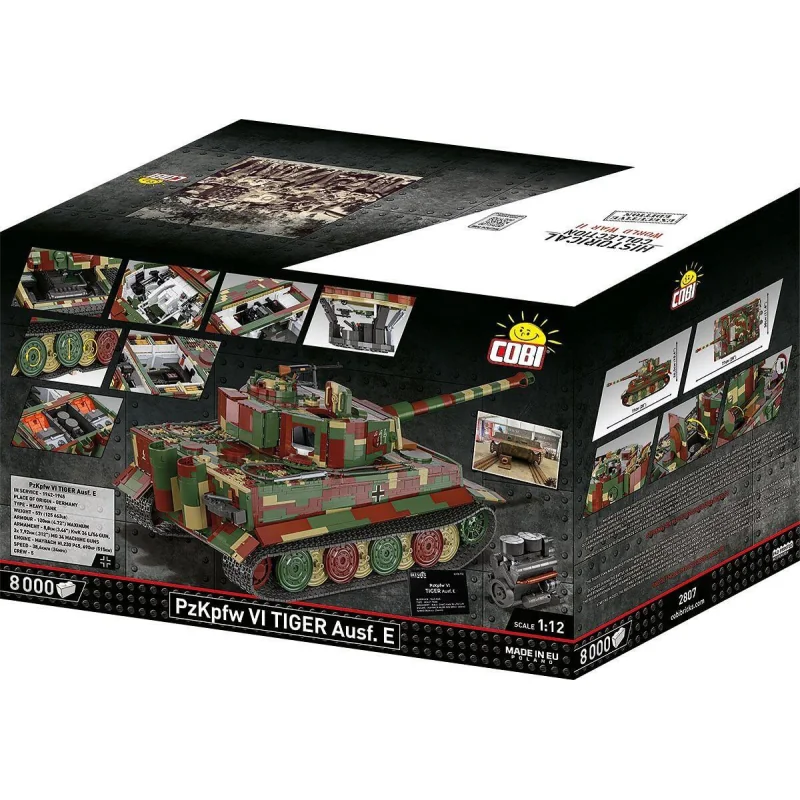 Juegos de edificación PzKpfw VI Tiger Ausf. E - Executive Edition 2 in 1 scale 1:12