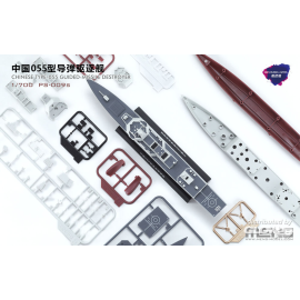 Maqueta Chinese Type-055 Guided-Missile Destroyer (Pre-colored Edition)