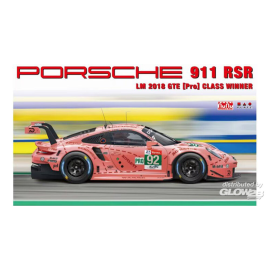 Maqueta Porsche 911 RSR 2018 LM GTE Class Winner