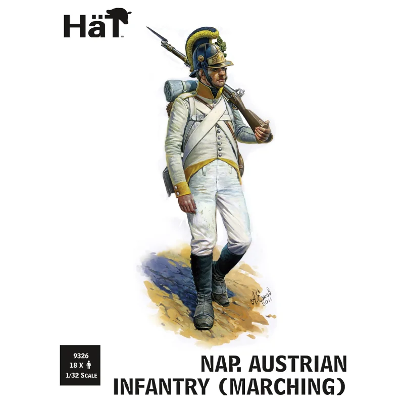 Figuras Napoleonic Austrian Marching