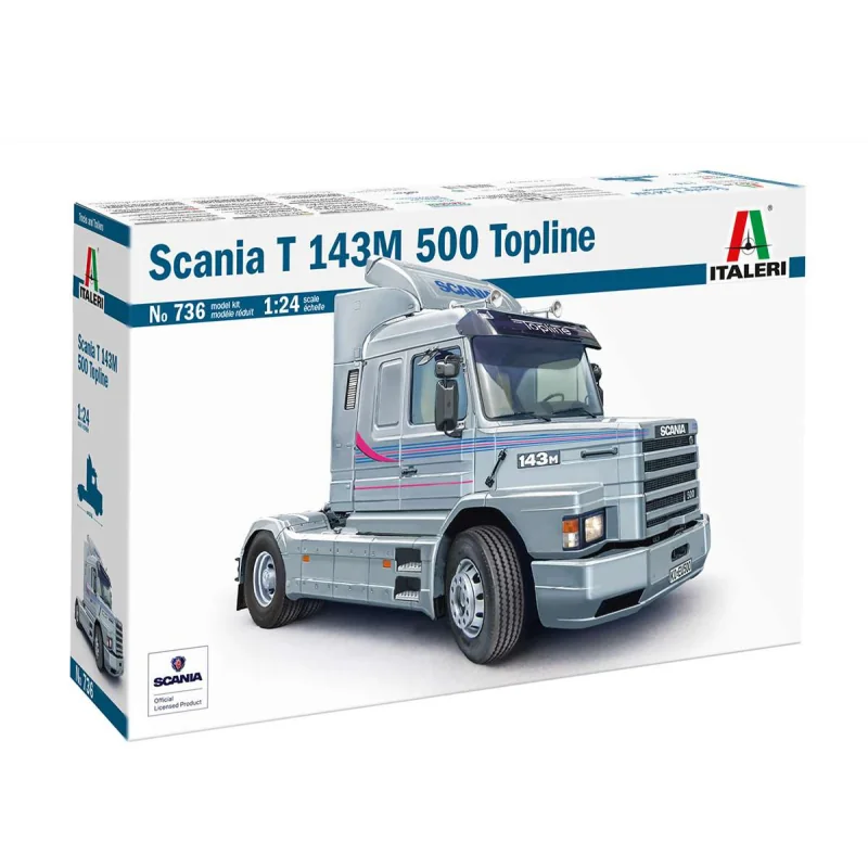 Maqueta de camión Scania T143 M500 Topline