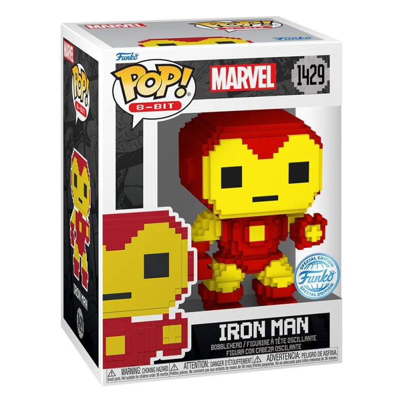 Figuras Pop Marvel POP! 8-Bit Vinyl Figure Iron Man 9 cm