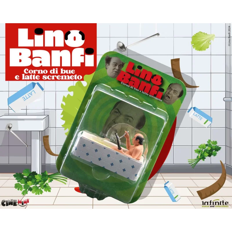 Lino Banfi Corno Di Bue E Latte Scremeto Cinemini PVC