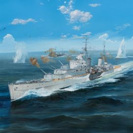 Maqueta HMS Argonaut 1:350 Plastic Ship Model