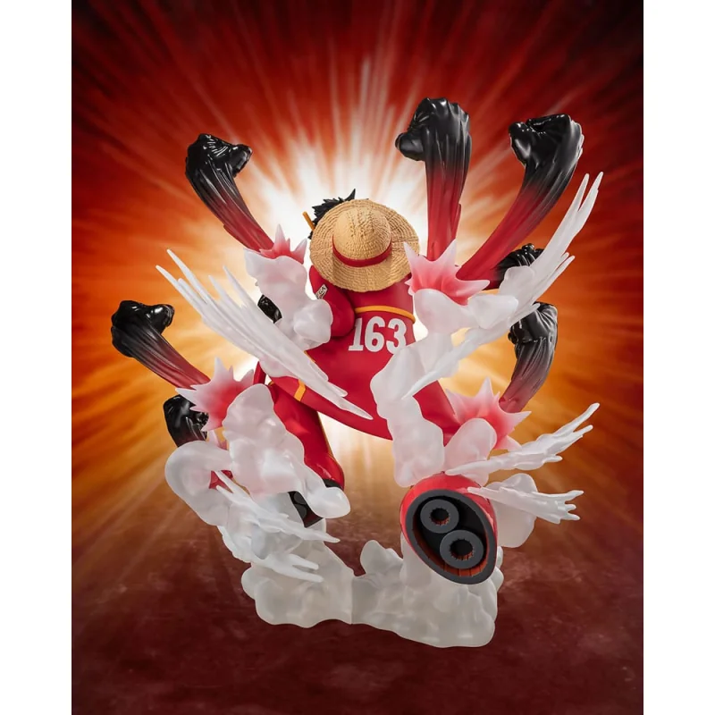 Bandai One Piece Figuarts ZERO Extra Battle Monkey D. Luffy -Gum Gum Hawk Gatling- 19 cm