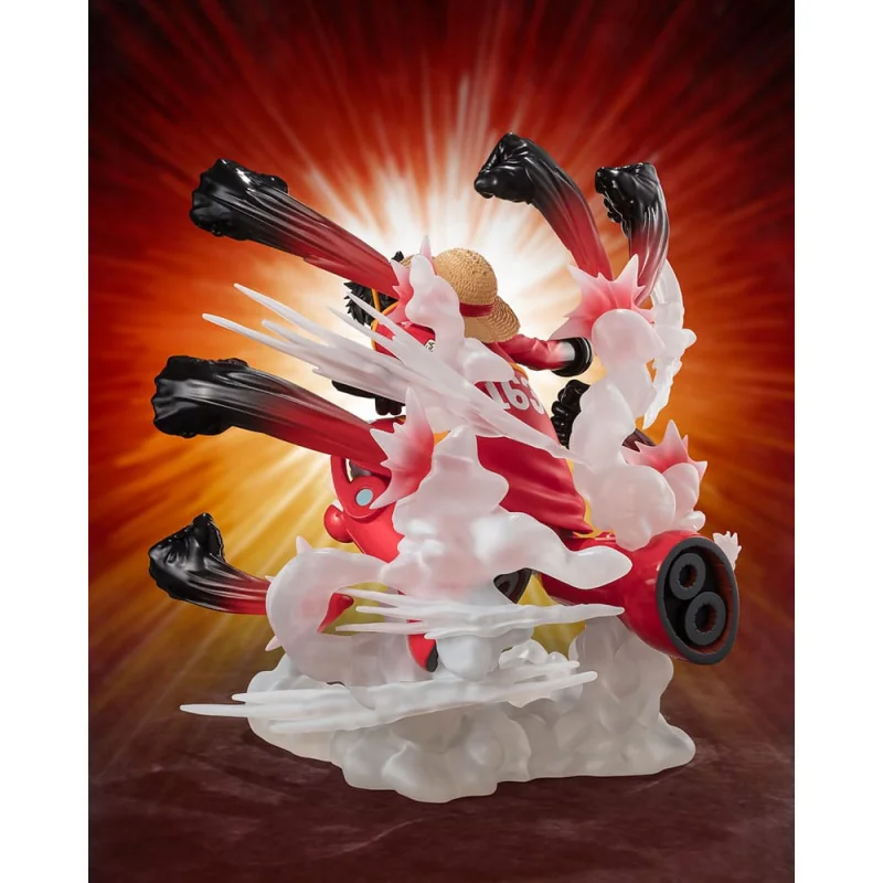 CO-103213 One Piece Figuarts ZERO Extra Battle Monkey D. Luffy -Gum Gum Hawk Gatling- 19 cm
