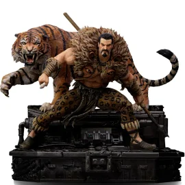 Figurita Iron Studios Marvel Comics - Kraven - Spider-Man Vs Villains Diorama BDS Art Scale 1/10 Statue