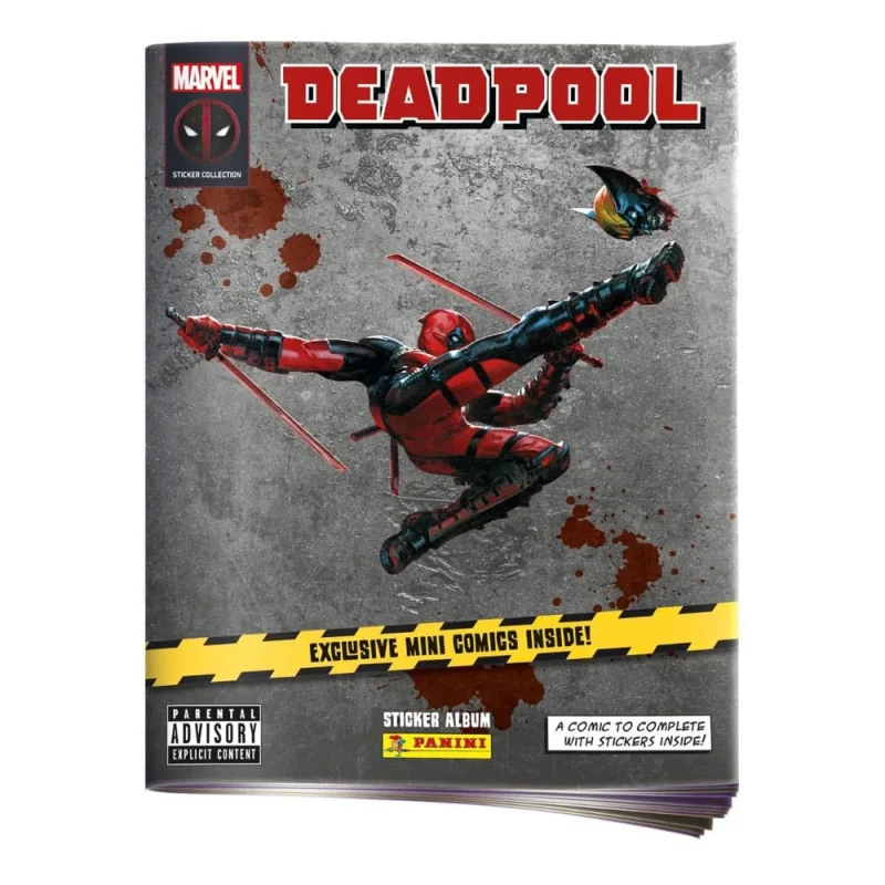 Deadpool Sticker & Trading Card Collection Sticker Album *GERMAN* Deadpool Sticker & Trading Card Collection Sticker Album *GERMAN*