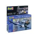 Revell Model Set Vought F4U-1A CORSAIR with basic accessories Revell Model Set Vought F4U-1A CORSAIR with basic accessories
