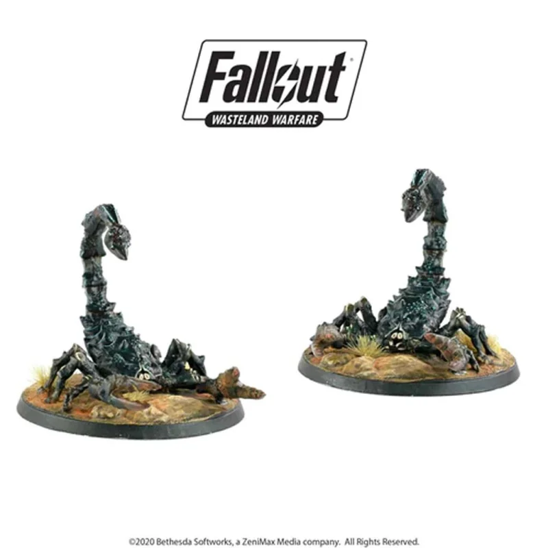 Figurita Fallout Wasteland Creatures Radscorpions