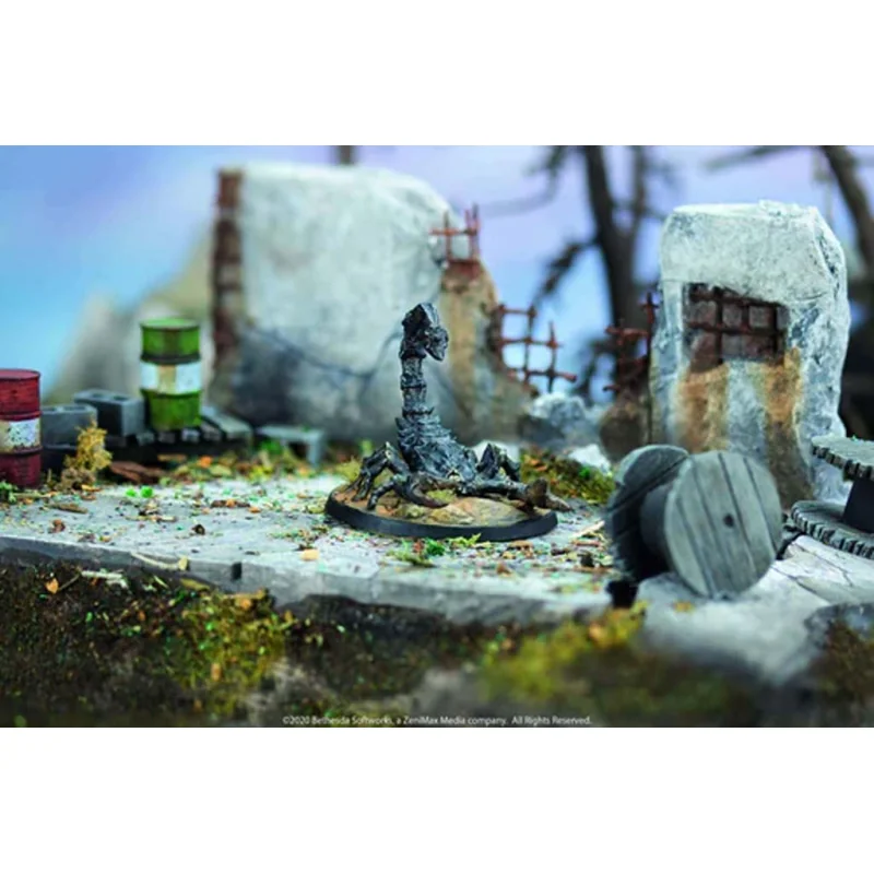 Figuras para juego de miniaturas Fallout Wasteland Creatures Radscorpions