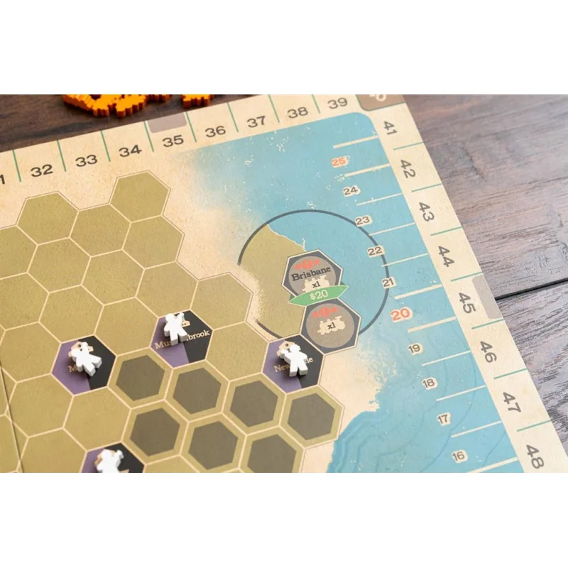 Capstone Games Iron Rail 2 Ride the Rails Australia and Canada