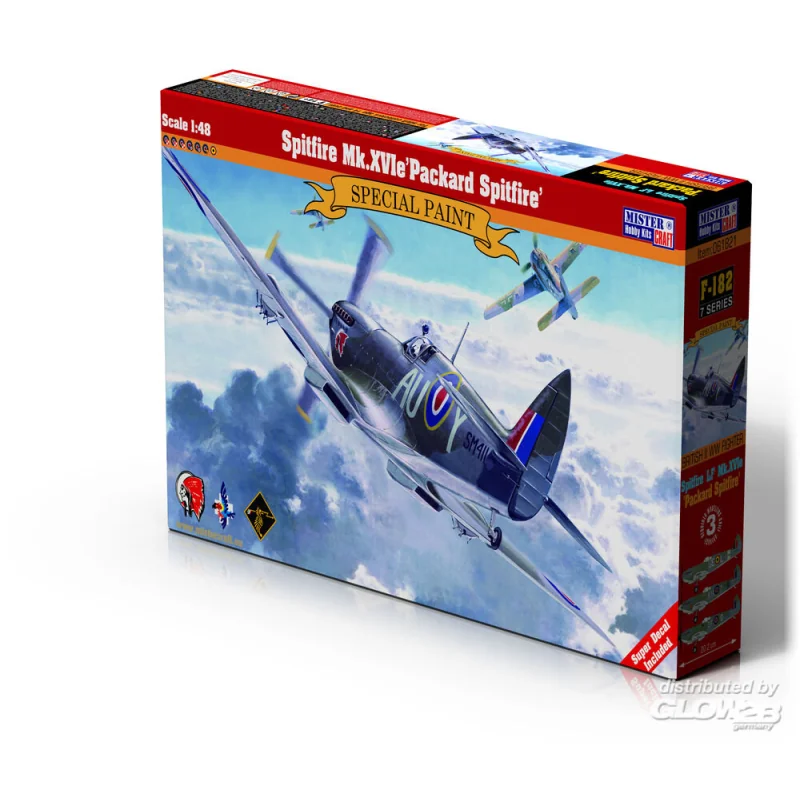 Maqueta Spitfire Mk. XVI and Packard