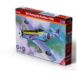 Maqueta RAF P-51 Mustang Mk Iva Silver P-51