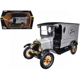 Miniatura FORD MODEL T PADDY WAGON 1925 SILVER