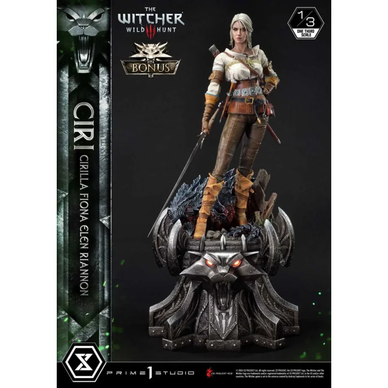 Estatuas The Witcher 3: Wild Hunt - Wild Hunt Ciri Fiona Elen Riannon Museum Masterline 81 cm Bonus Version