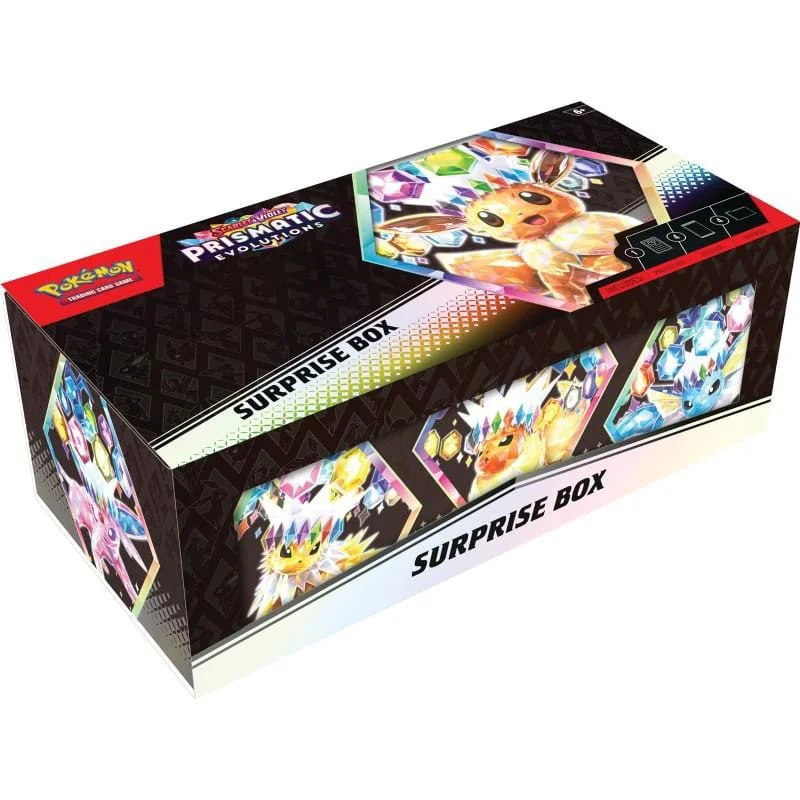  Pokémon TCG Scarlet & Violet 8.5 Prismatic Evolutions Surprise Box *ENGLISH*