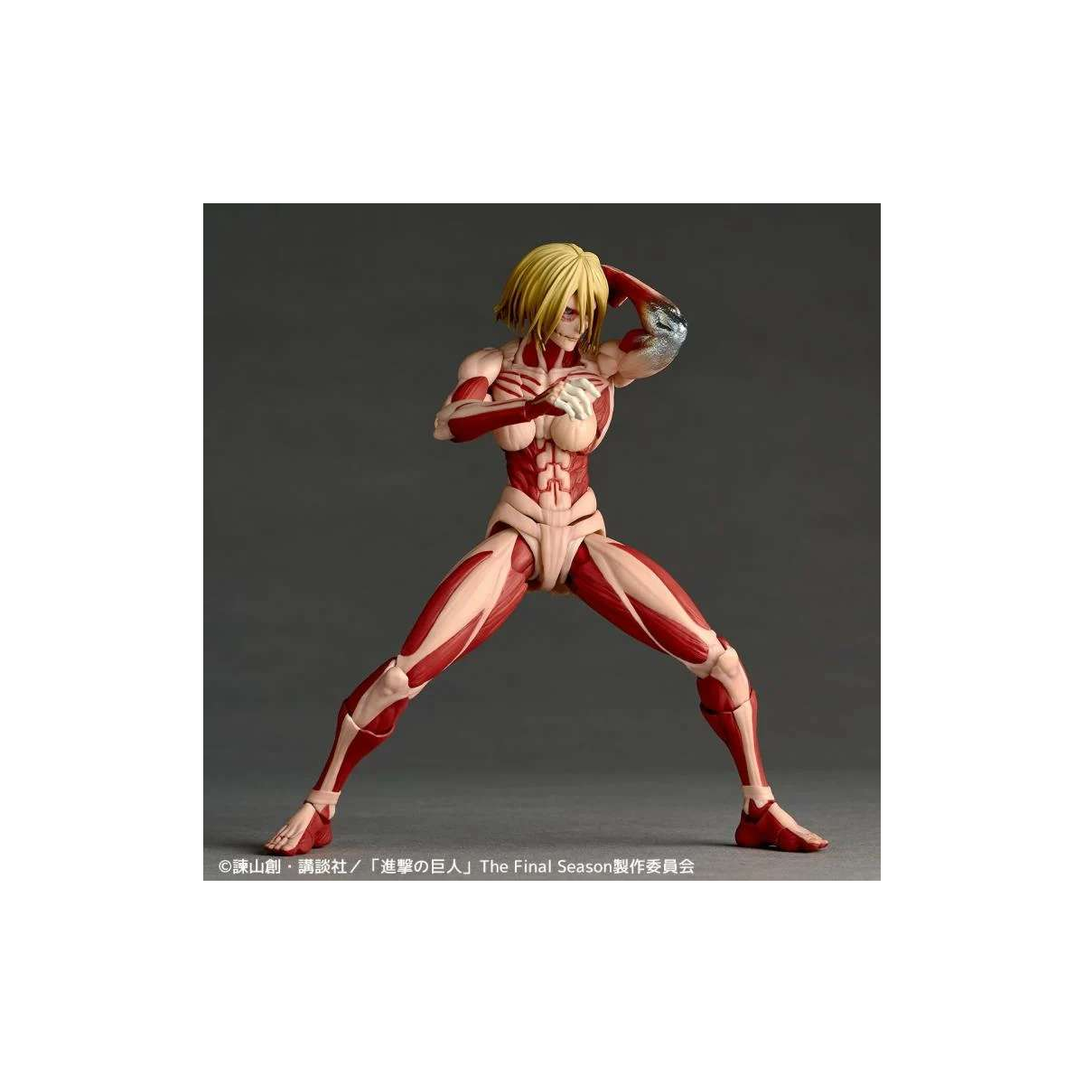 KAIYODO Attack on Titan - Female Titan (Annie Leonhart) Figure - Amazing Yamaguchi
