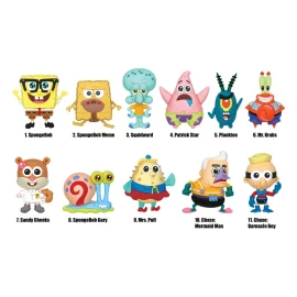 Spongebob Squarepants with Mystery Display Keychain Backpack 3D Classic Series 3 (24)