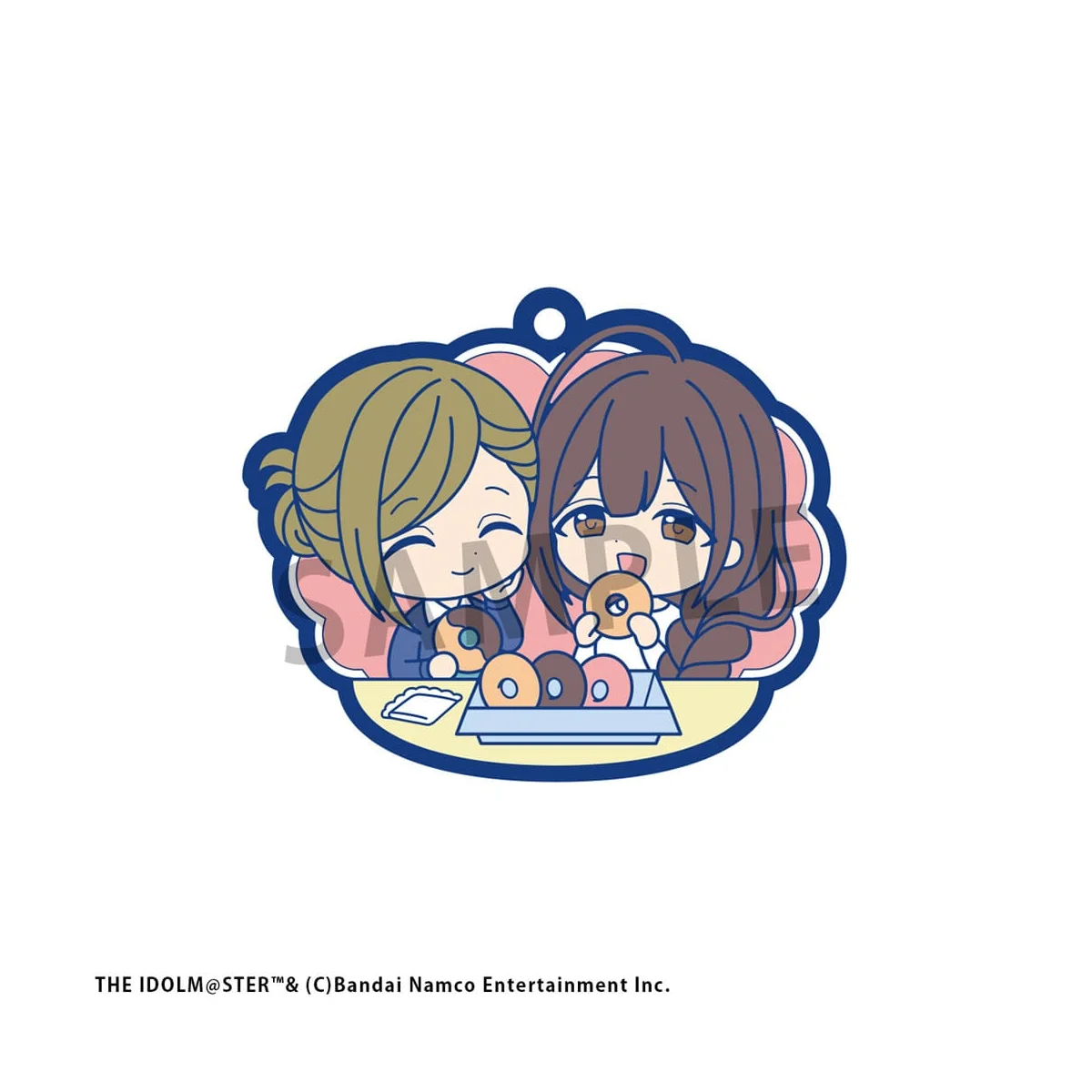 MEHO840791 The Idolmaster Shiny Colors rubber charm assortment Vol. 2 6 cm Buddy Collection (6)