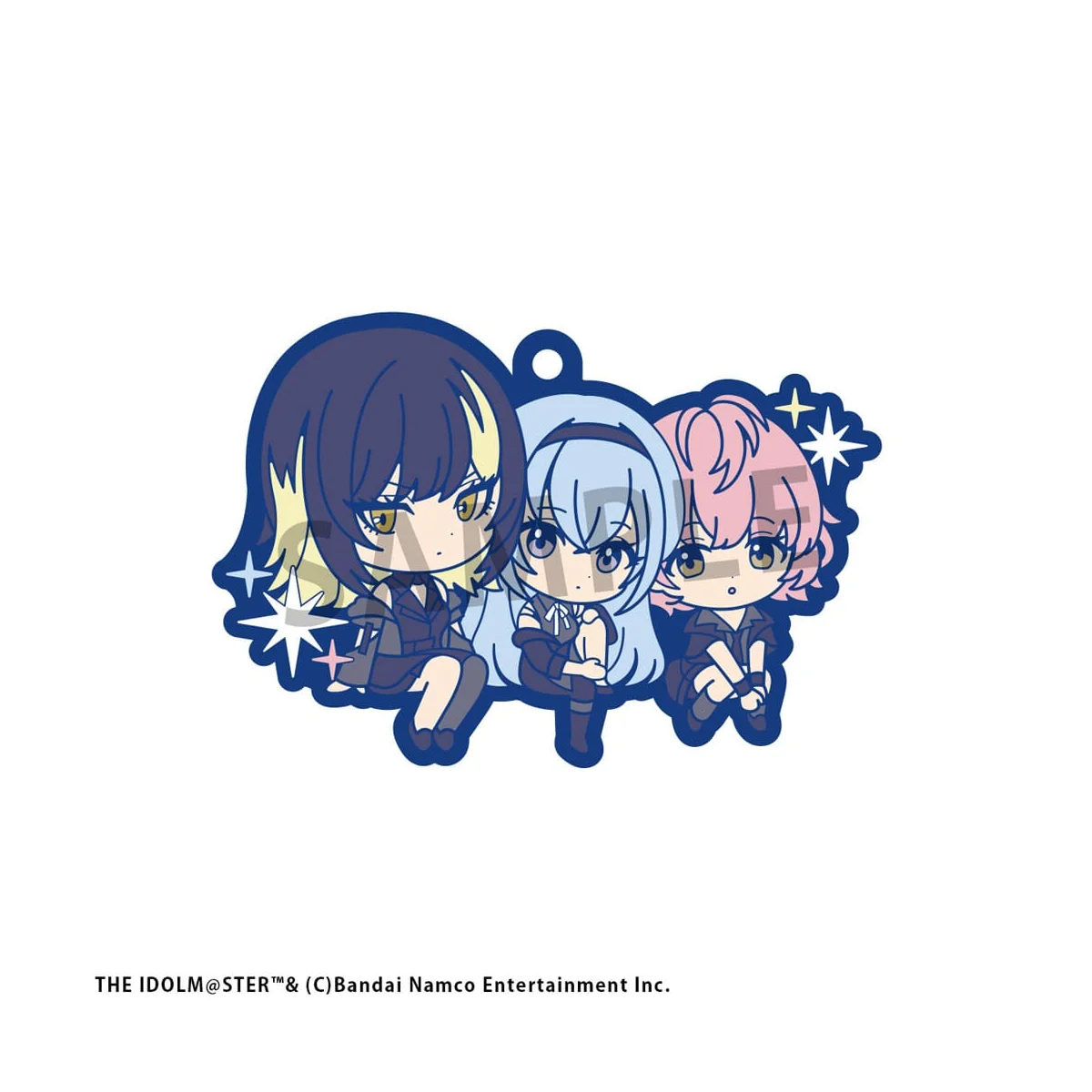 The Idolmaster Shiny Colors rubber charm assortment Vol. 2 6 cm Buddy Collection (6)