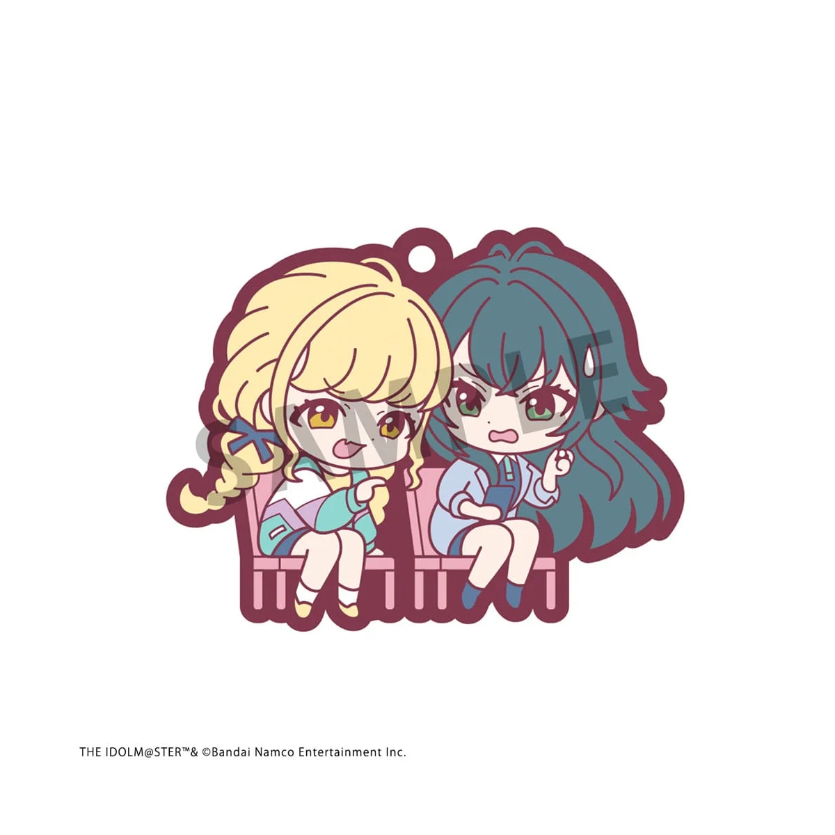 Megahouse Idolmaster assortment of rubber charms Rubber Mascot Buddycolle Gakuen 7 cm (6)