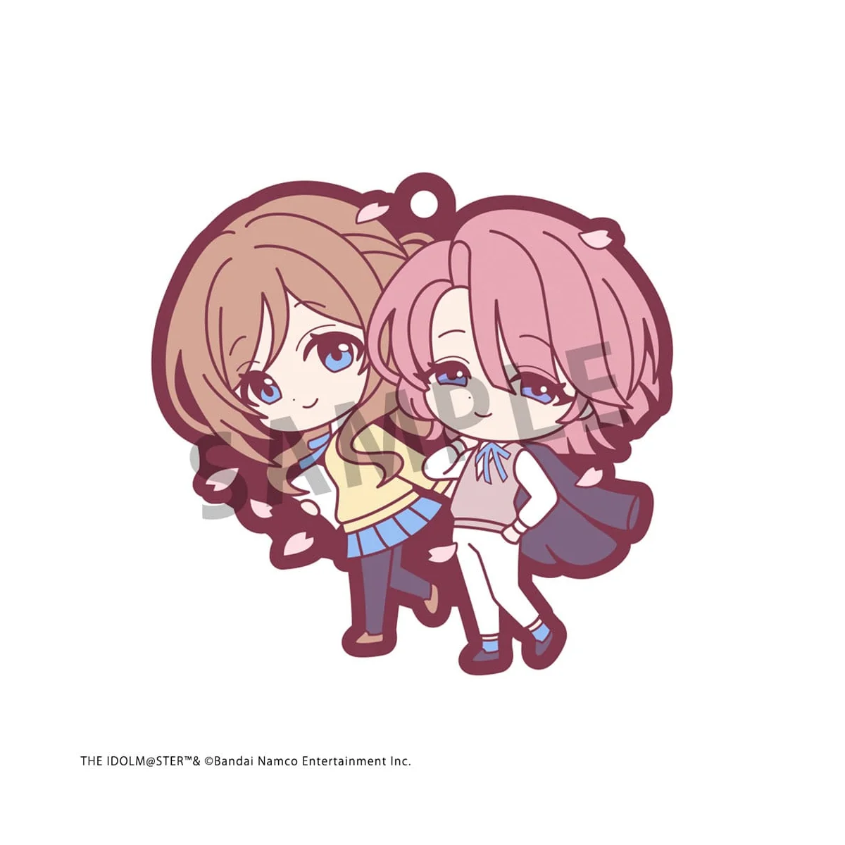 Idolmaster assortment of rubber charms Rubber Mascot Buddycolle Gakuen 7 cm (6)
