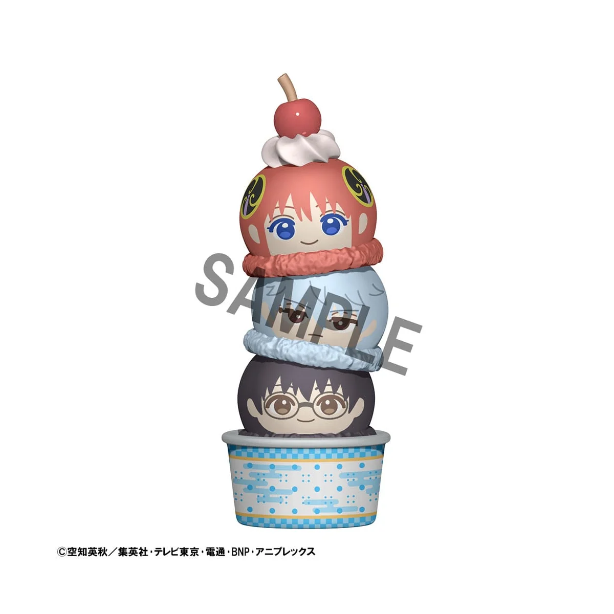 Gintama assortment trading figures Tsumichen Stack up & Change 8 cm (6)