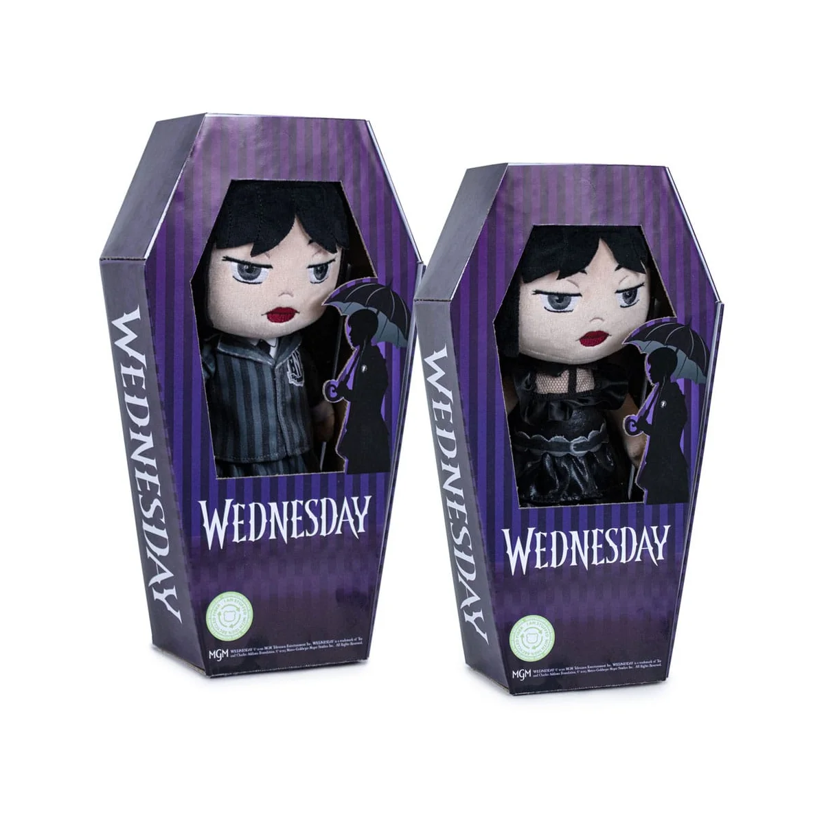  Wednesday assortment of Wednesday soft toys 32 cm with coffin (6)