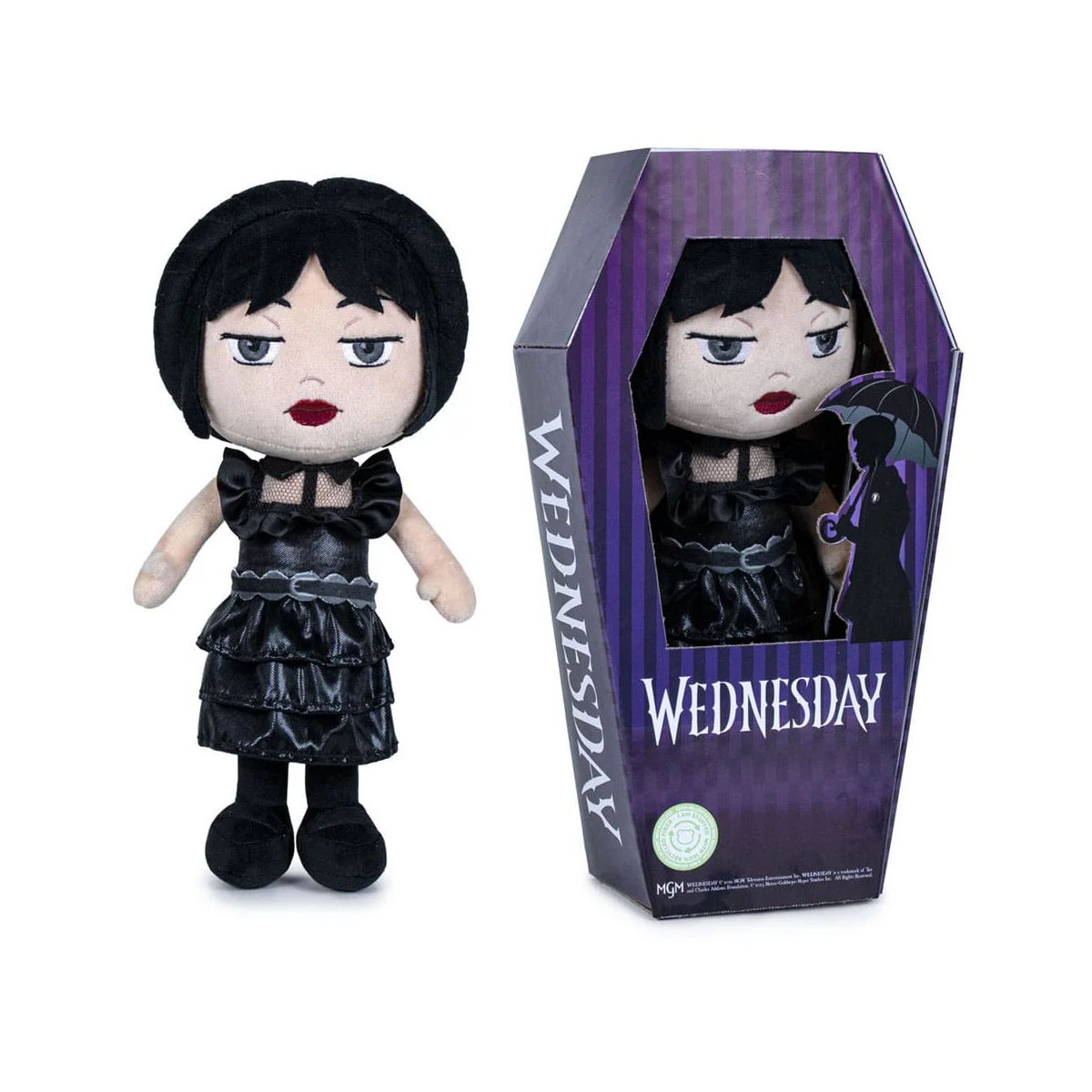 Play by Play Wednesday assortment of Wednesday soft toys 32 cm with coffin (6)