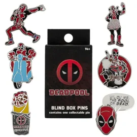 Marvel Loungefly Blind Box Deadpool Enamel Pin Assortment (12)