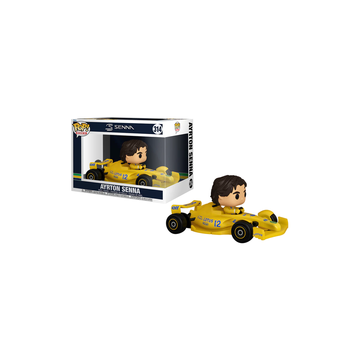 Figura Pop MCLAREN - POP Ride Super DLX N° 314 - Ayrton Senna