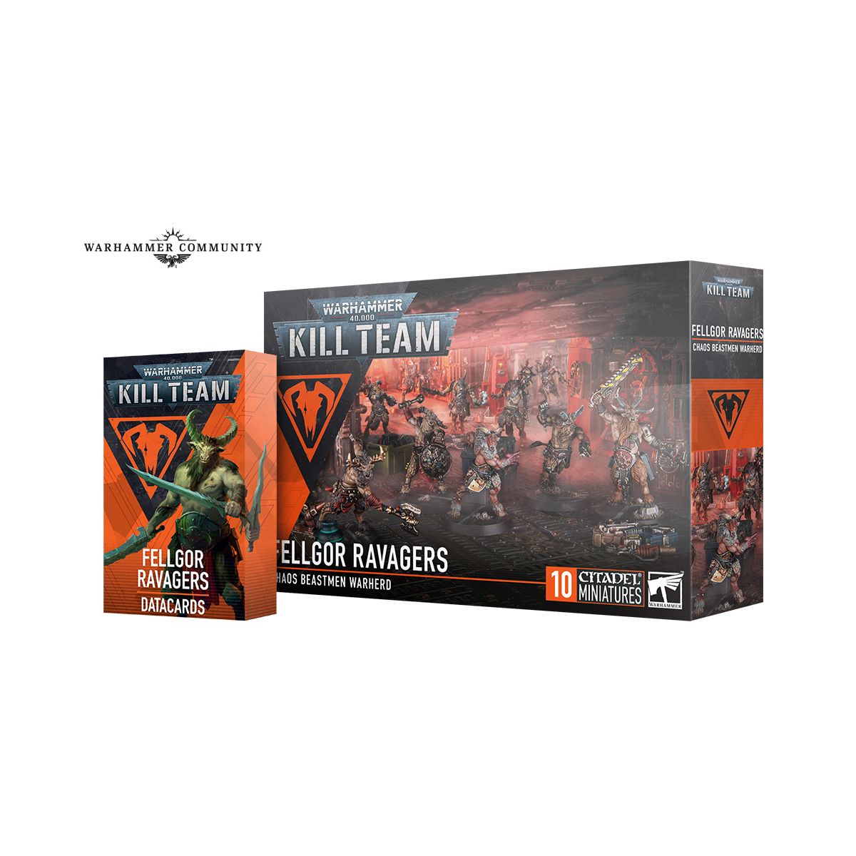 Juego de figura KILL TEAM: RAVAGEURS AFFREGORS 103-34
