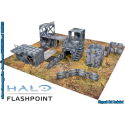 Juegos de mesa Halo: Flashpoint - Deluxe Buildable 3d Terrain Set