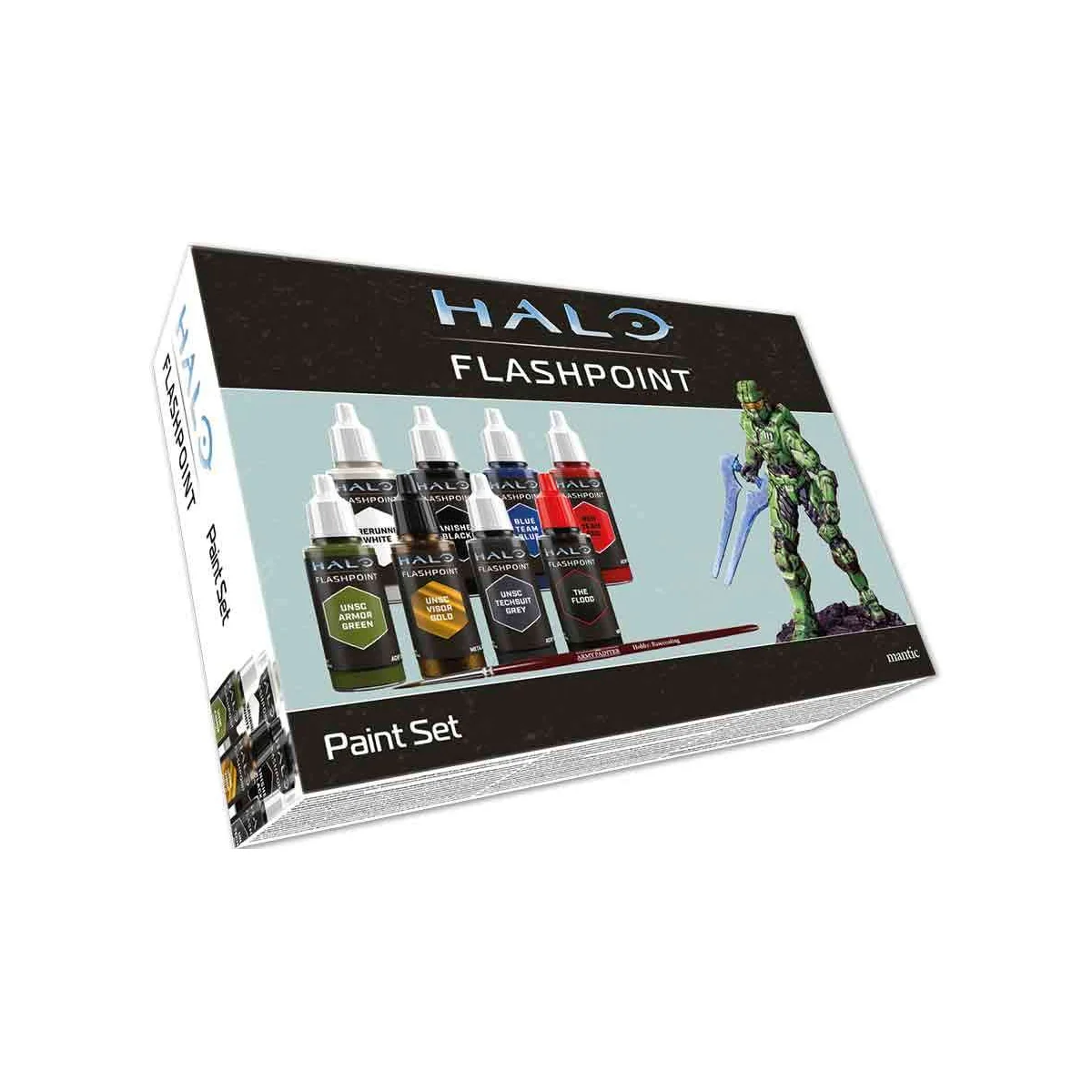 MANTIC Halo: Flashpoint aster Chief Paint Set