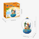 Juegos de edificación Garfield Crystal Ball Series Pantasy Garfield Chill Island 13cm Juegos de edificación Garfield Crystal Ball Series Pantasy Garfield Chill Island 13cm