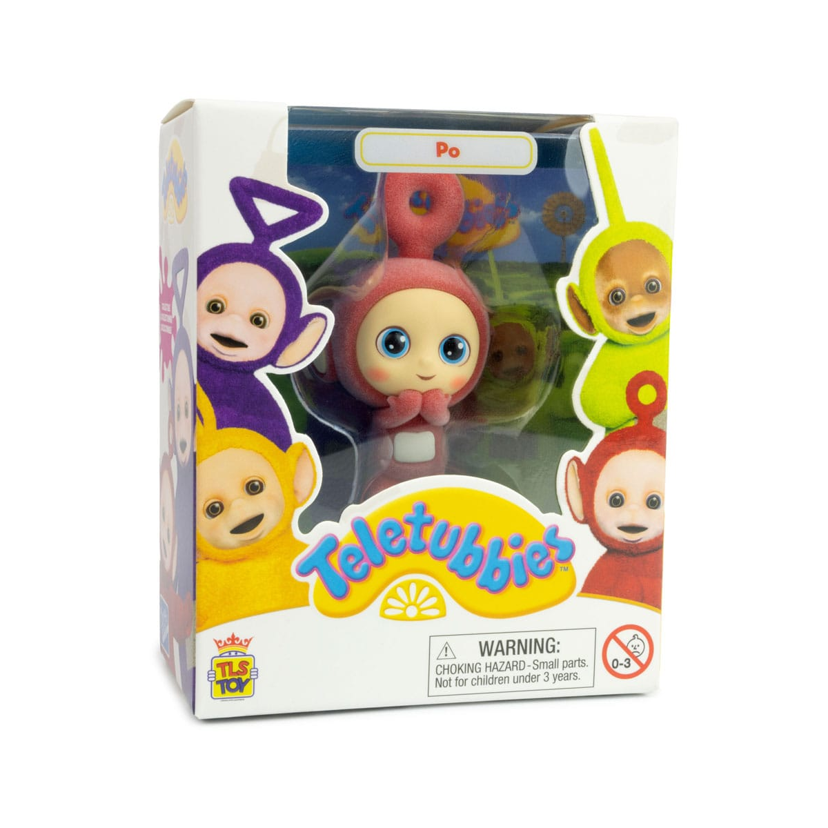 The Loyal Subjects Teletubbies - Cheebee Po Flocked mini figure 6 cm