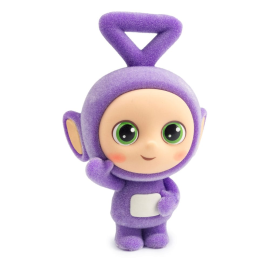 Figurita Teletubbies - Cheebee Tinky Winky Flocked mini figure 6 cm