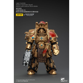 Figurita Warhammer The Horus Heresy figure 1/18 Legio Custodes Aquilon Terminator Squad Aquilon with Lastrum Storm Bolter 14 cm