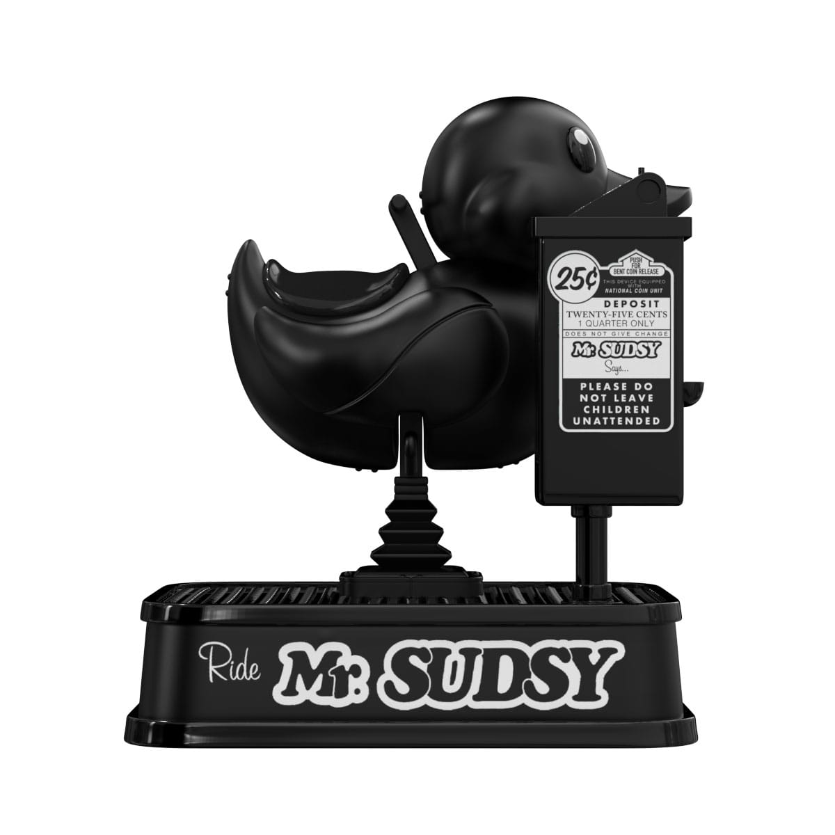 Figurita Mr Sudsy Animal Rides - Blackout Edition by Jason Freeny 20 cm
