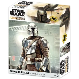 Star Wars: The Mandalorian - Mando lenticular puzzle 300 pcs 46x31 cm