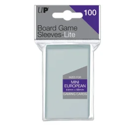 Ultra Pro - Bag of 100 card sleeves for small format European board games (44 x 68 mm)